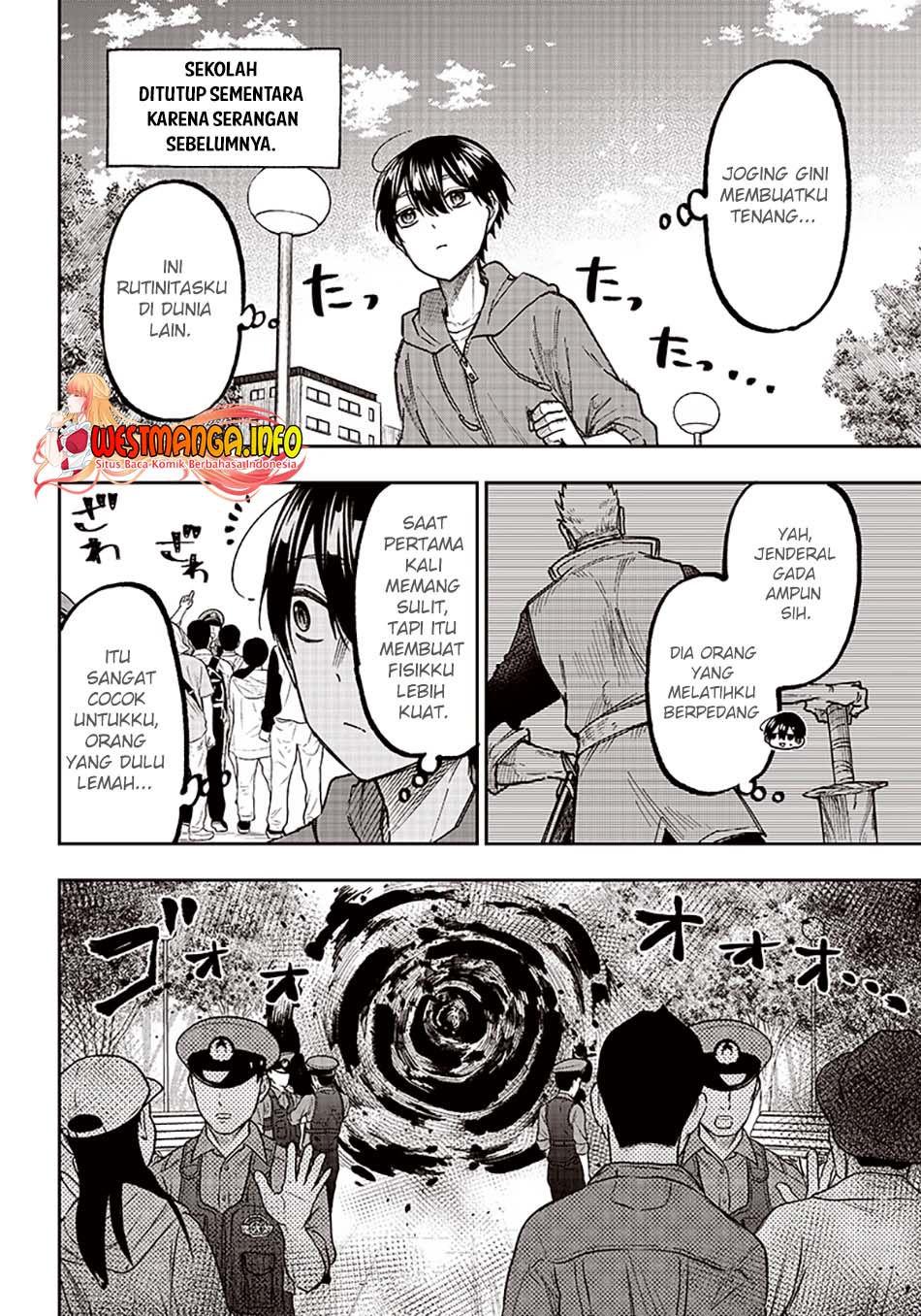 Kyuuseishu MESHIA ~Isekai wo sukutta moto yuusha ga mamono no afureru genjitsu sekai wo musou suru~ Chapter 08 Gambar 4