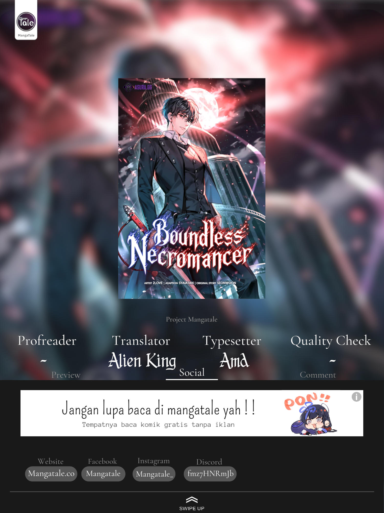 Komik Boundless Necromancer Chapter 10 gambar nomor 1