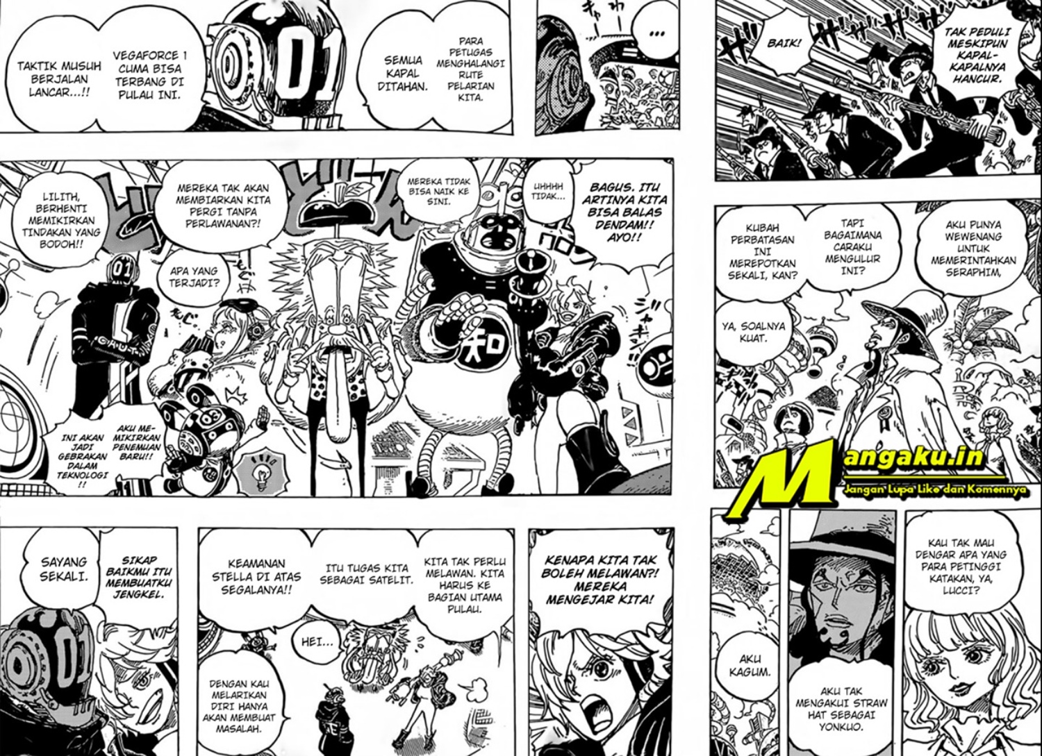 One Piece Chapter 1071 Gambar 3