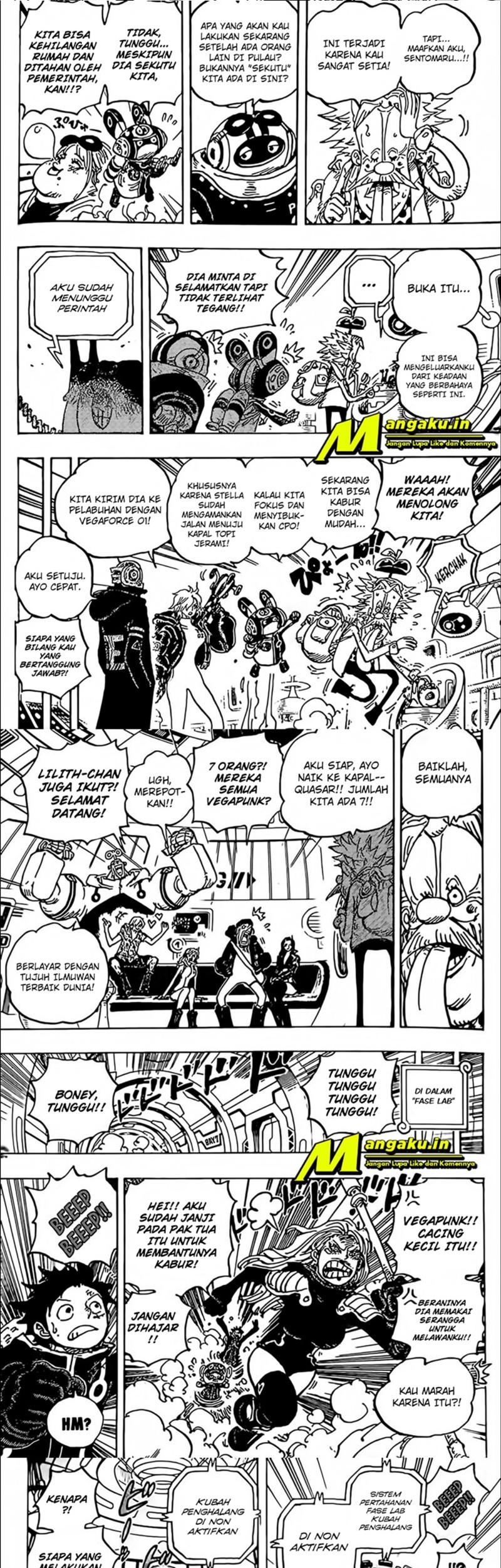 One Piece Chapter 1071 Gambar 4