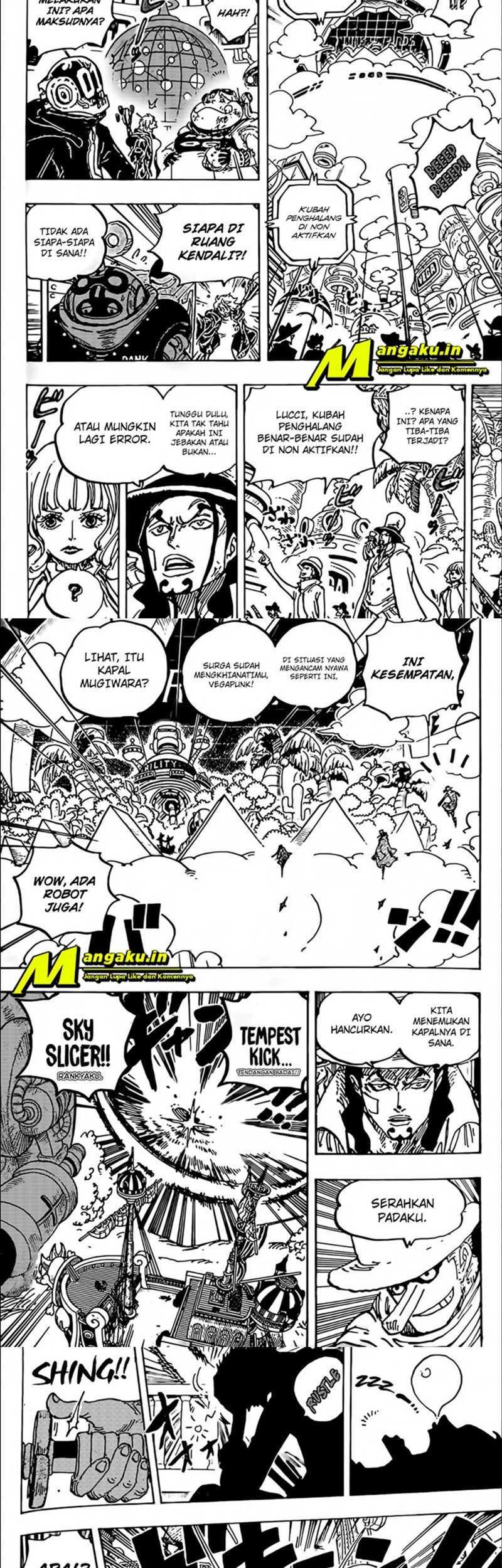 One Piece Chapter 1071 Gambar 5