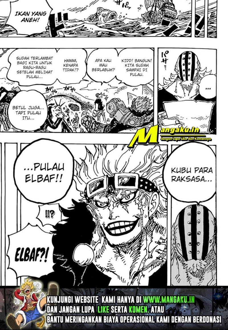 One Piece Chapter 1071 Gambar 8