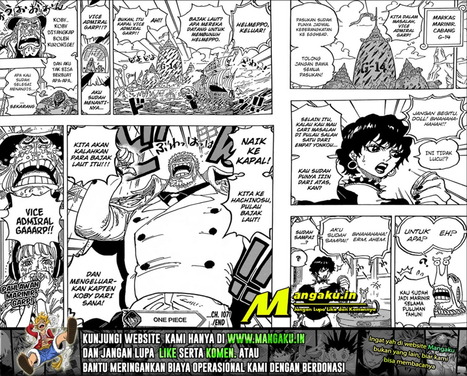 One Piece Chapter 1071 Gambar 9