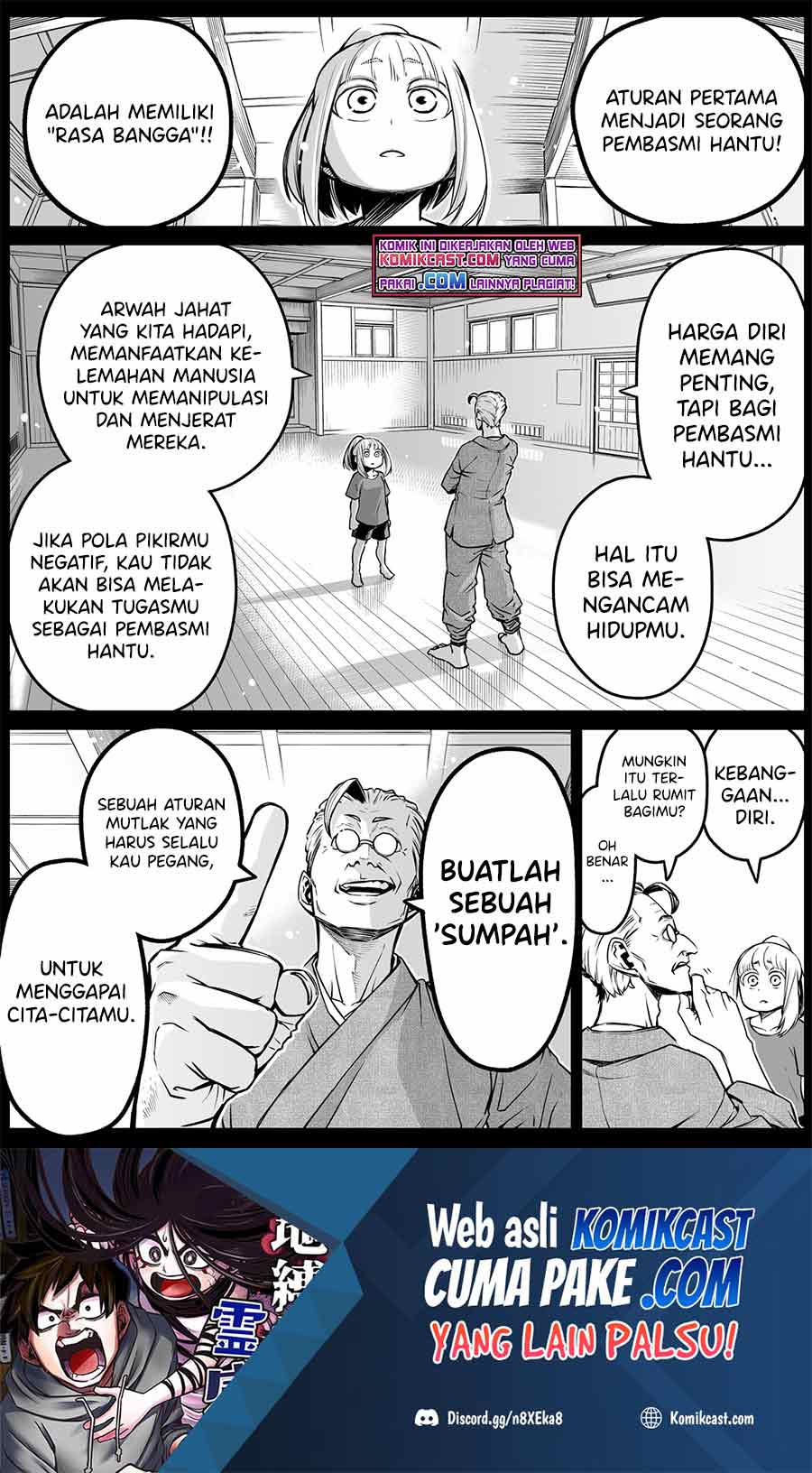 Manga The Strongest Haunted House and the Guy With No Spiritual Sense Chapter 19 gambar nomor 2