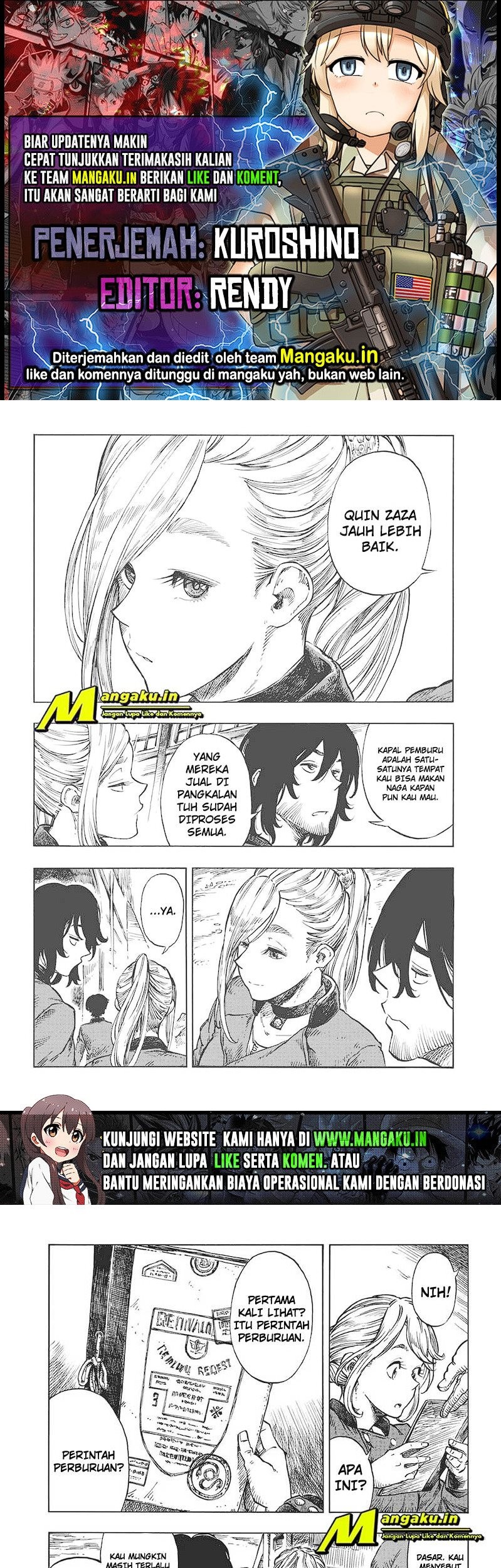 Komik Kuutei Dragons Chapter 21.2 gambar nomor 1