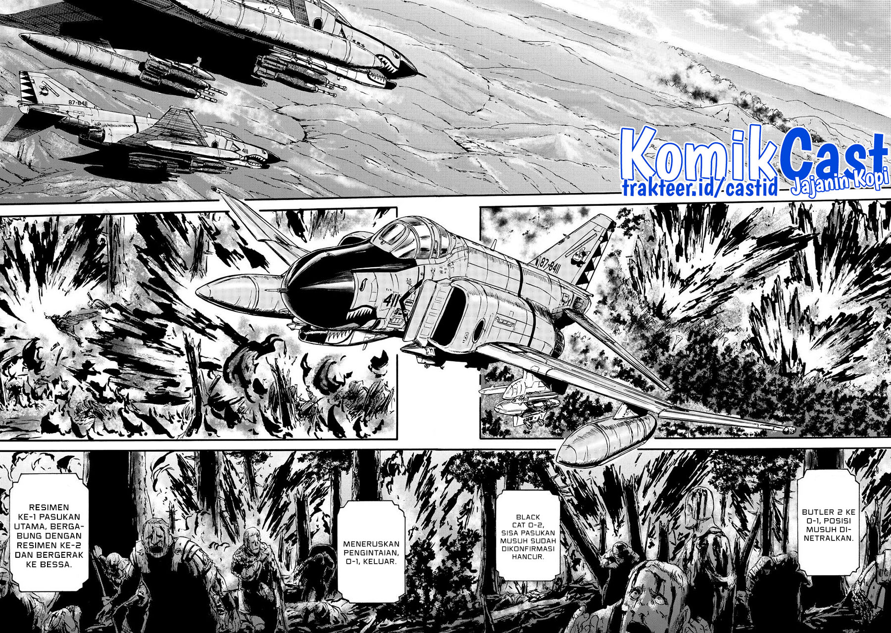 Gate – Jietai Kare no Chi nite Kaku Tatakeri Chapter 119 Gambar 11