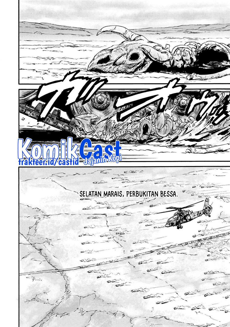 Gate – Jietai Kare no Chi nite Kaku Tatakeri Chapter 119 Gambar 12