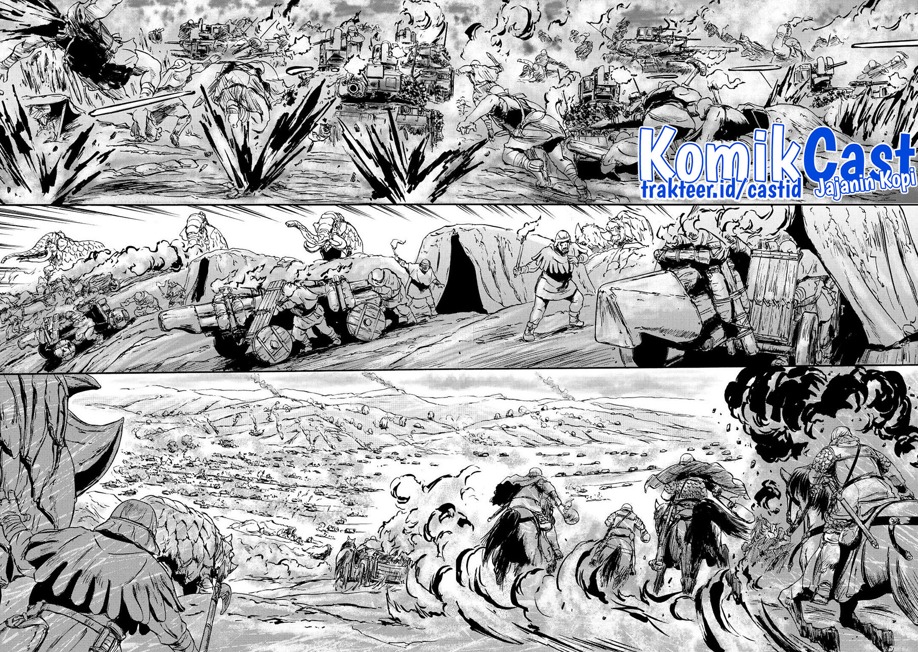 Gate – Jietai Kare no Chi nite Kaku Tatakeri Chapter 119 Gambar 24