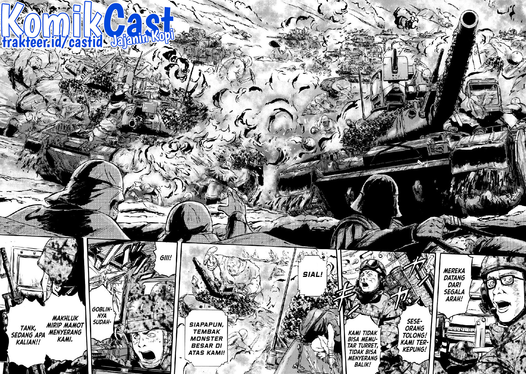 Gate – Jietai Kare no Chi nite Kaku Tatakeri Chapter 119 Gambar 25