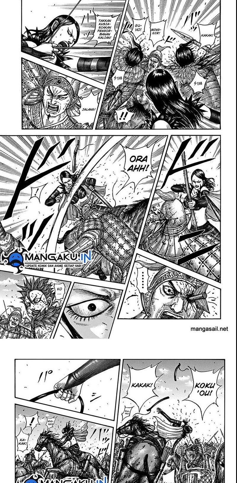 Kingdom Chapter 746 Gambar 4