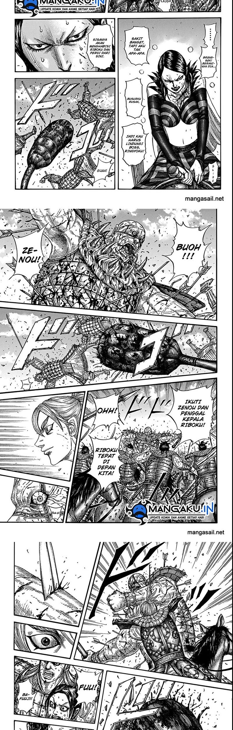 Kingdom Chapter 746 Gambar 5