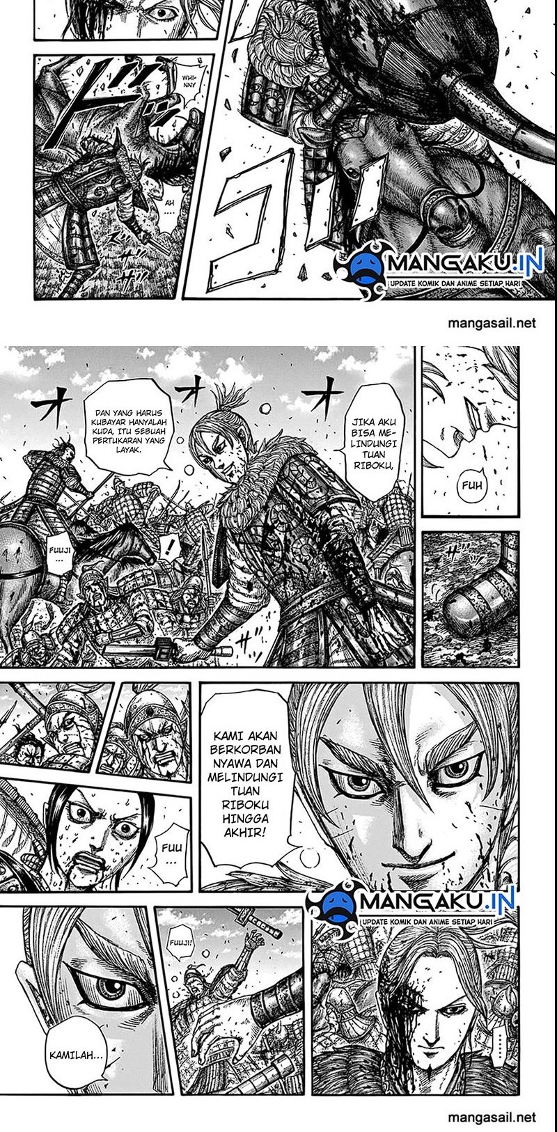 Kingdom Chapter 746 Gambar 6