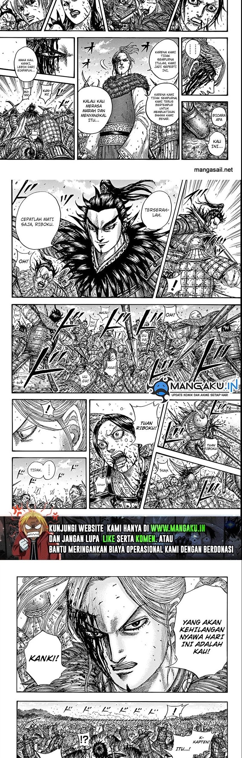 Kingdom Chapter 746 Gambar 12