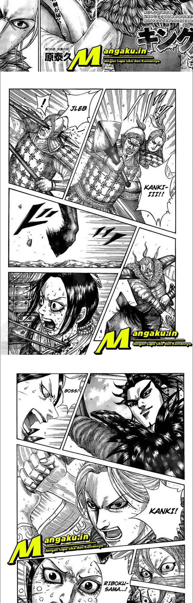 Manga Kingdom Chapter 745 gambar nomor 2
