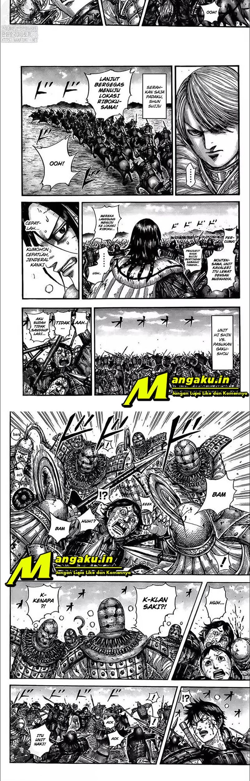 Kingdom Chapter 745 Gambar 7