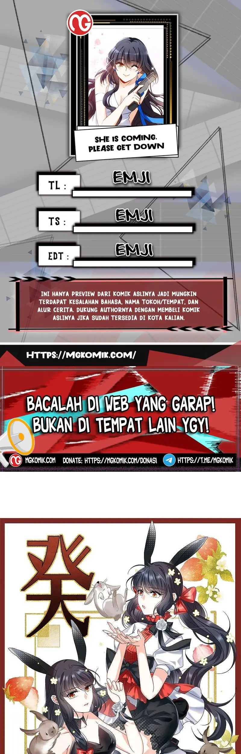 Komik She Is Coming, Please Get Down! Chapter 313 gambar nomor 1