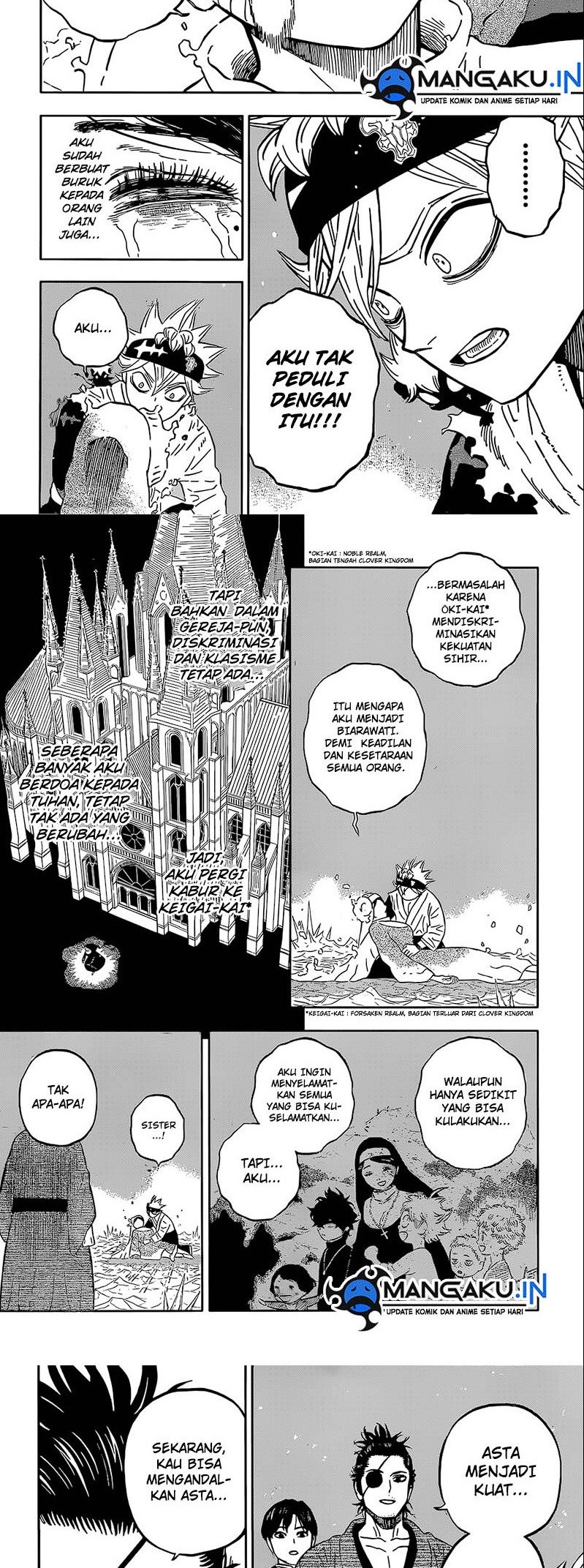 Manga Black Clover Chapter 350 gambar nomor 2