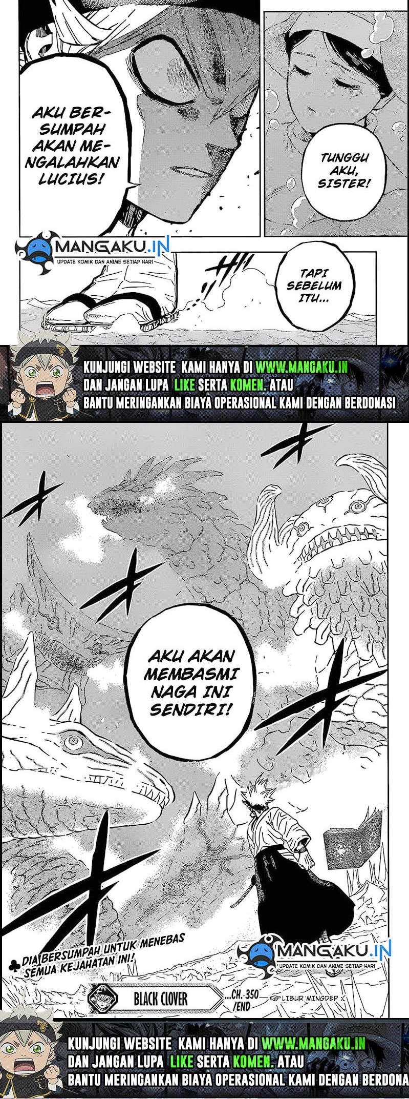 Black Clover Chapter 350 Gambar 6