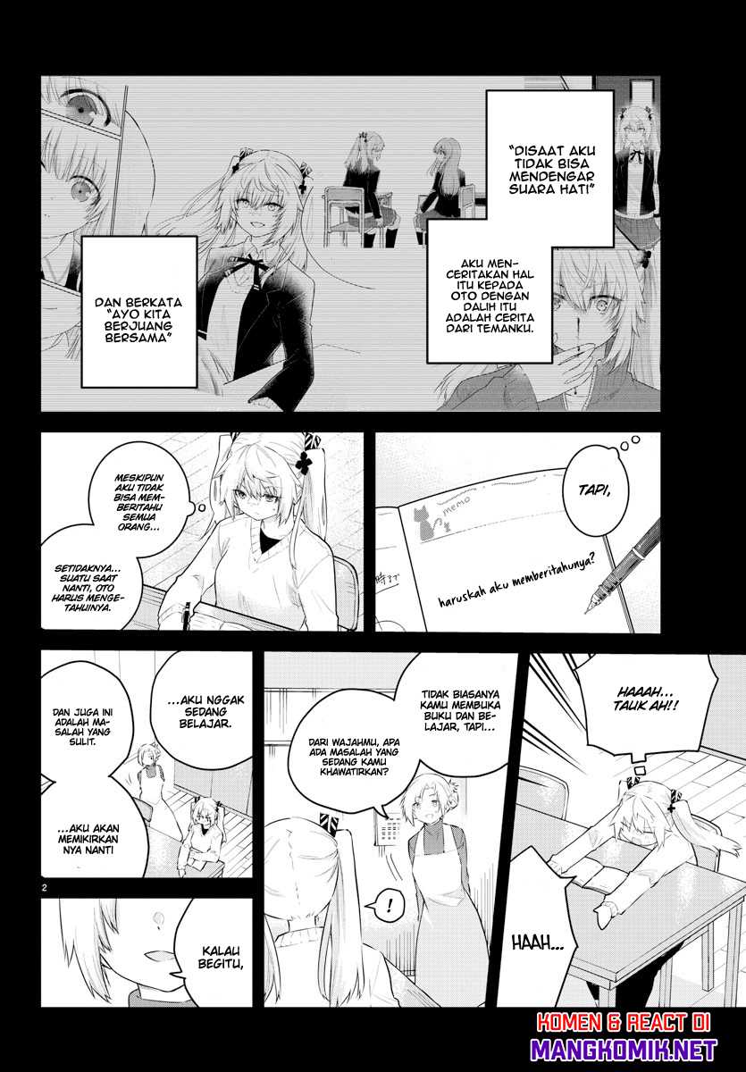 Koe ga dasenai Shoujo wa “Kanojo ga Yasashisugiru” to Omotte iru Chapter 145 Gambar 4