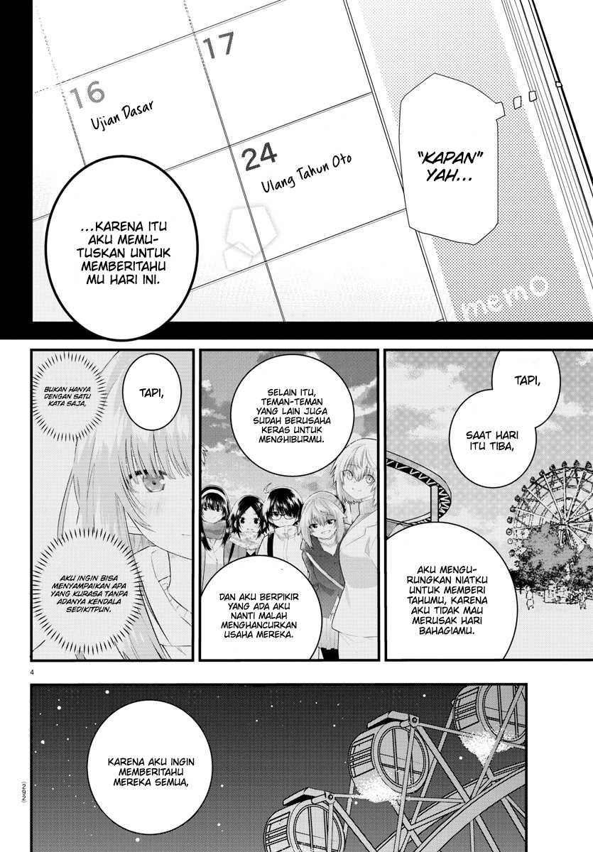 Koe ga dasenai Shoujo wa “Kanojo ga Yasashisugiru” to Omotte iru Chapter 145 Gambar 6