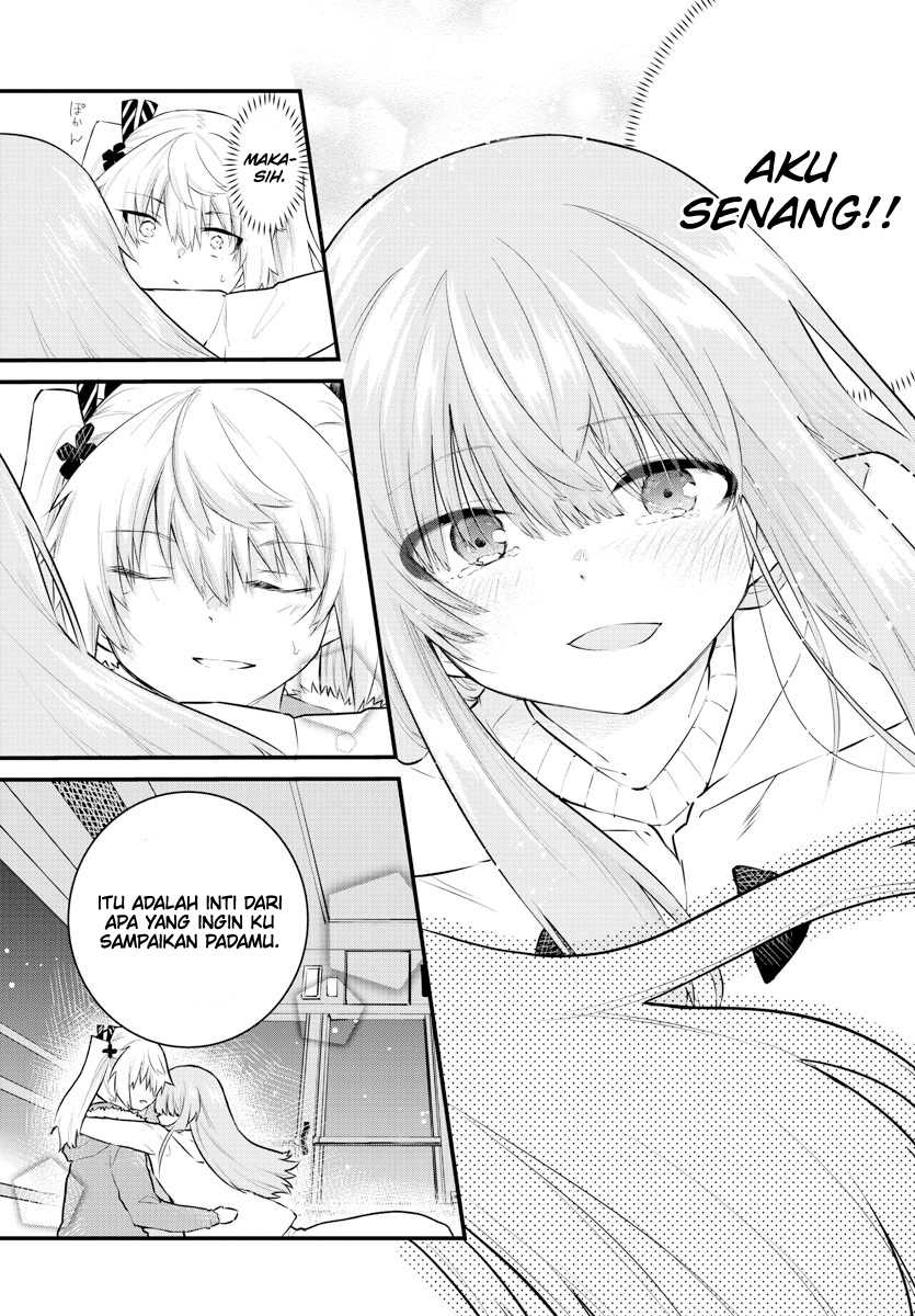 Koe ga dasenai Shoujo wa “Kanojo ga Yasashisugiru” to Omotte iru Chapter 145 Gambar 9