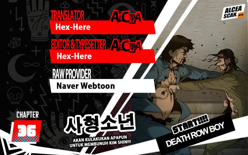 Komik Death Row Boy Chapter 36 gambar nomor 1