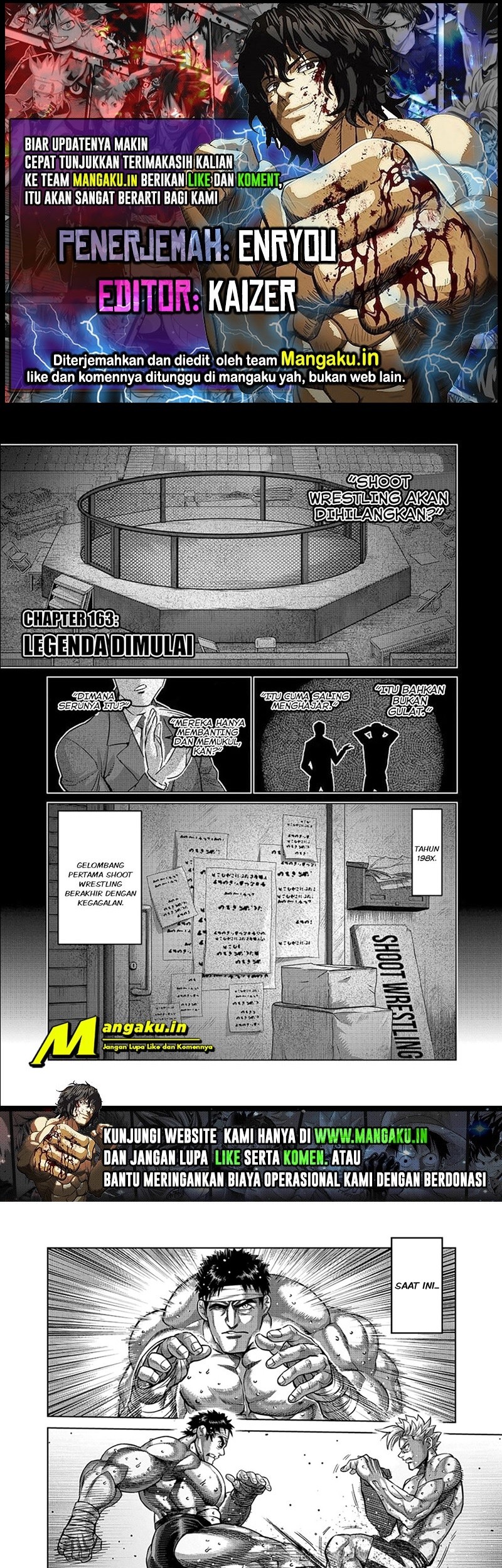 Komik Kengan Omega Chapter 163 gambar nomor 1
