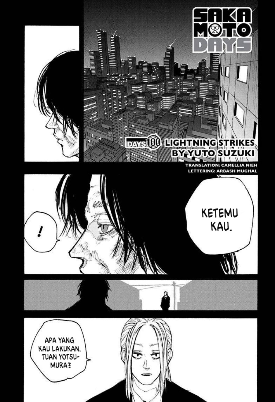 Manga Sakamoto Days Chapter 100 gambar nomor 2