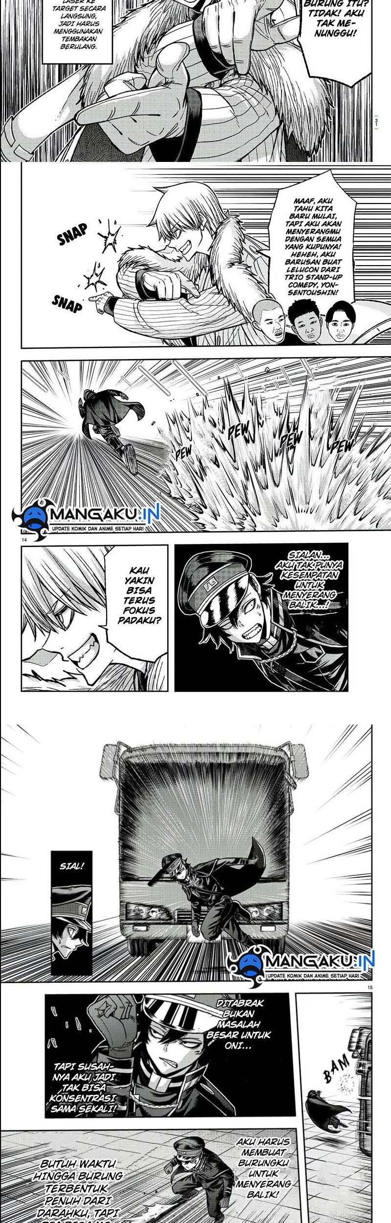 Tougen Anki Chapter 100 Gambar 9