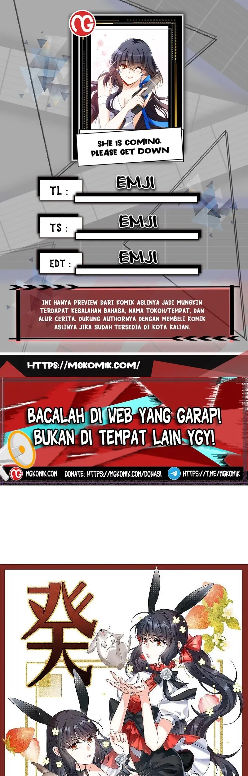 Komik She Is Coming, Please Get Down! Chapter 314 gambar nomor 1