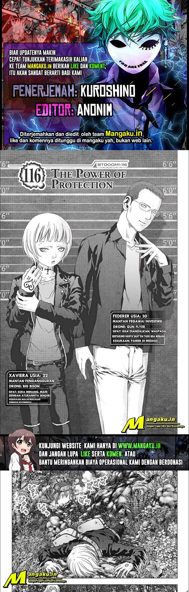 Komik Btooom! Chapter 116.1 gambar nomor 1