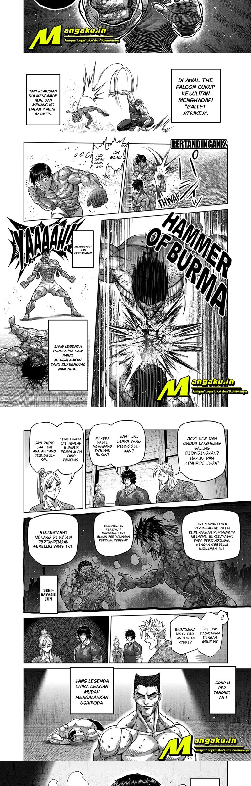 Kengan Omega Chapter 164 Gambar 9