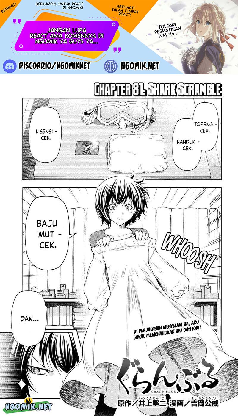 Manga Grand Blue Chapter 81 gambar nomor 2