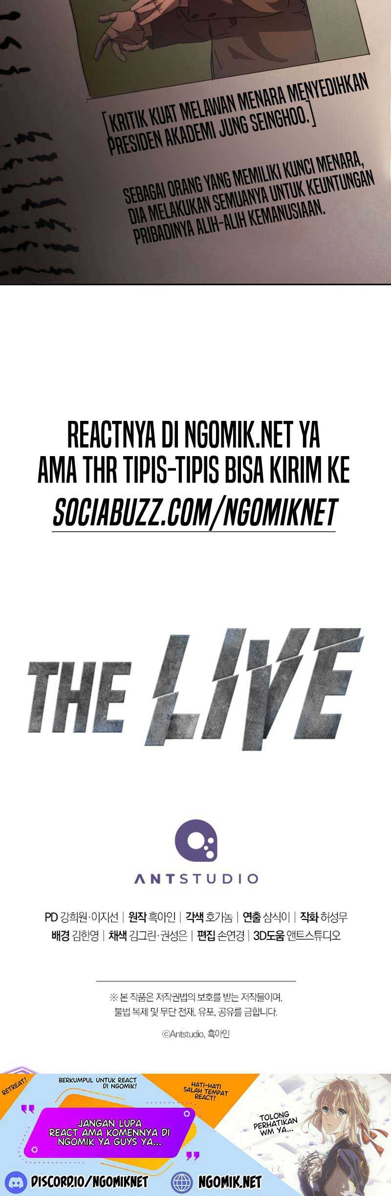 The Live Chapter 135 Gambar 63