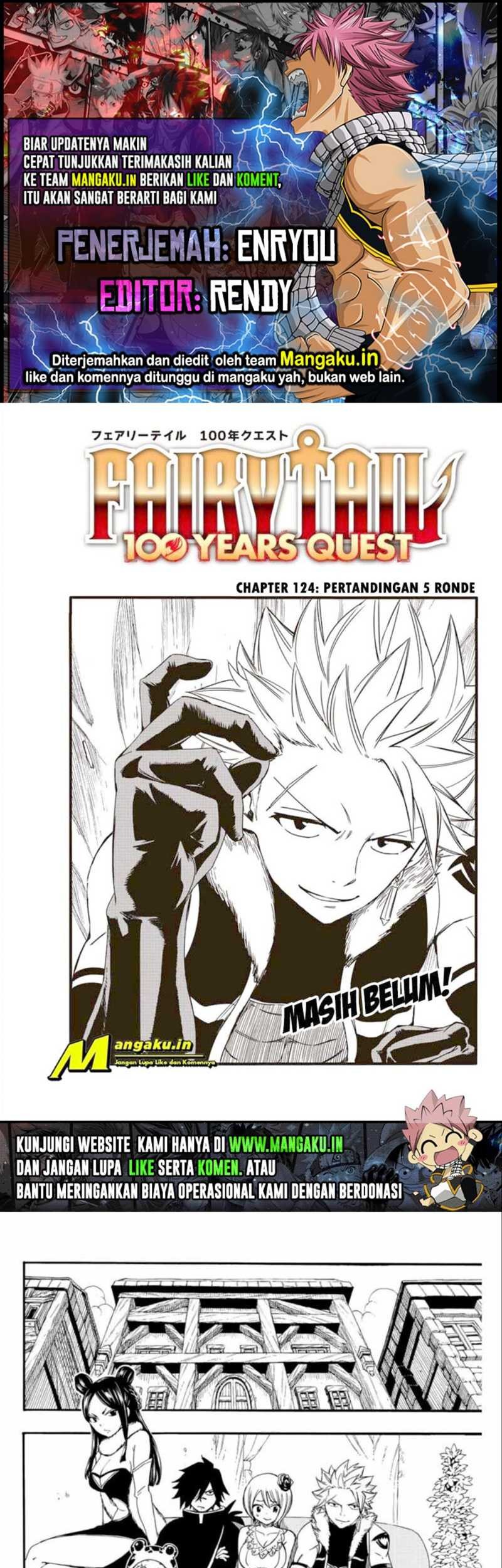 Komik Fairy Tail: 100 Years Quest Chapter 124 gambar nomor 1