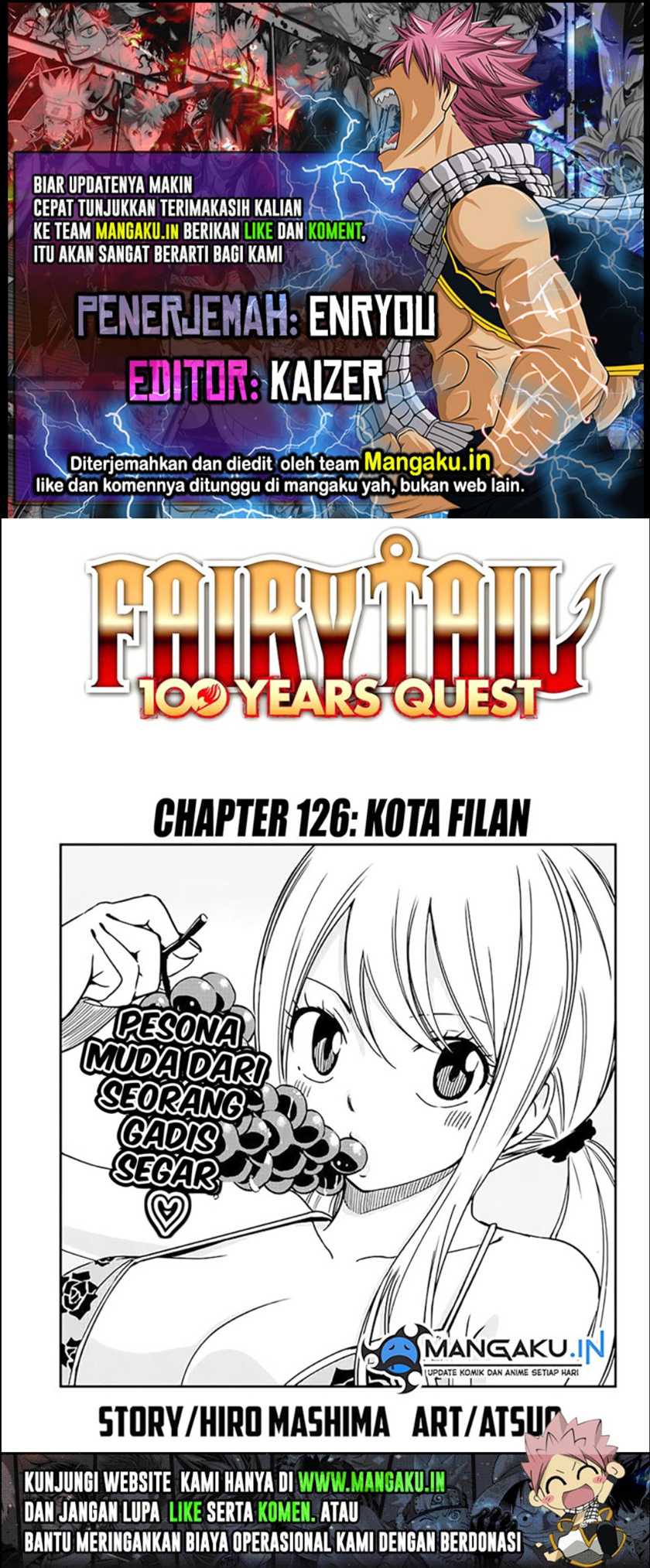 Komik Fairy Tail: 100 Years Quest Chapter 126 gambar nomor 1