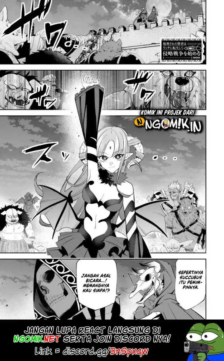 Manga The Executed Sage is Reincarnated as a Lich and Starts an All-Out War Chapter 06.1 gambar nomor 2