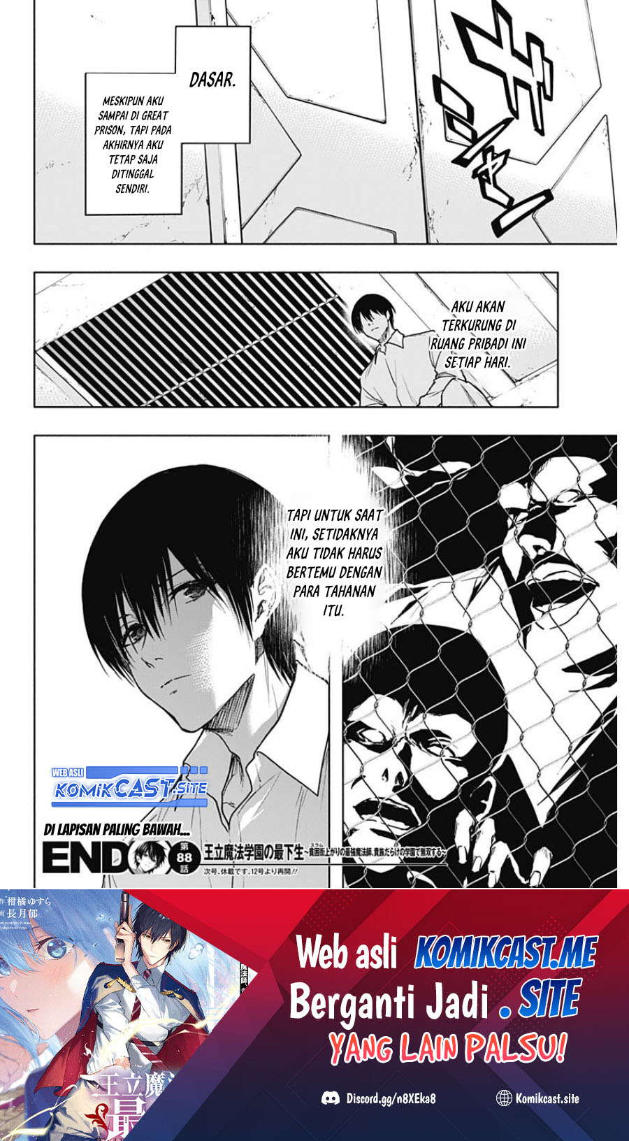 Ouritsu Mahou Gakuen no Saikasei: Slum Agari no Saikyou Mahoushi, Kizoku darake no Gakuen de Musou suru Chapter 88 Gambar 19