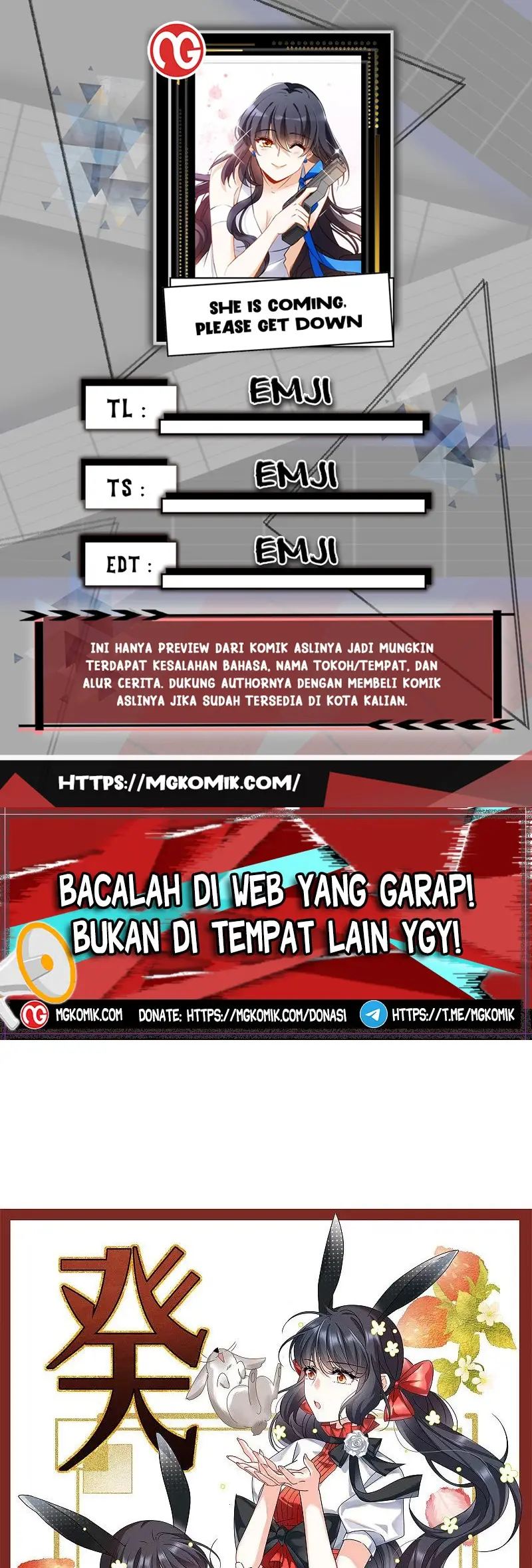 Komik She Is Coming, Please Get Down! Chapter 315 gambar nomor 1