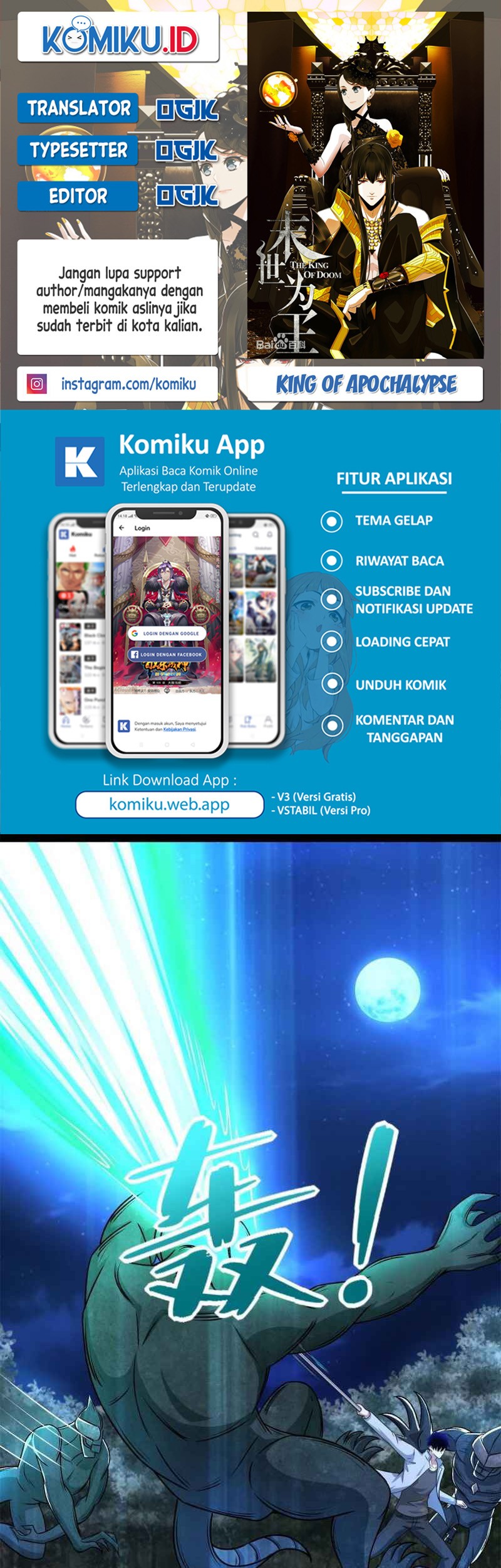 Komik King of Apocalypse Chapter 432 gambar nomor 1