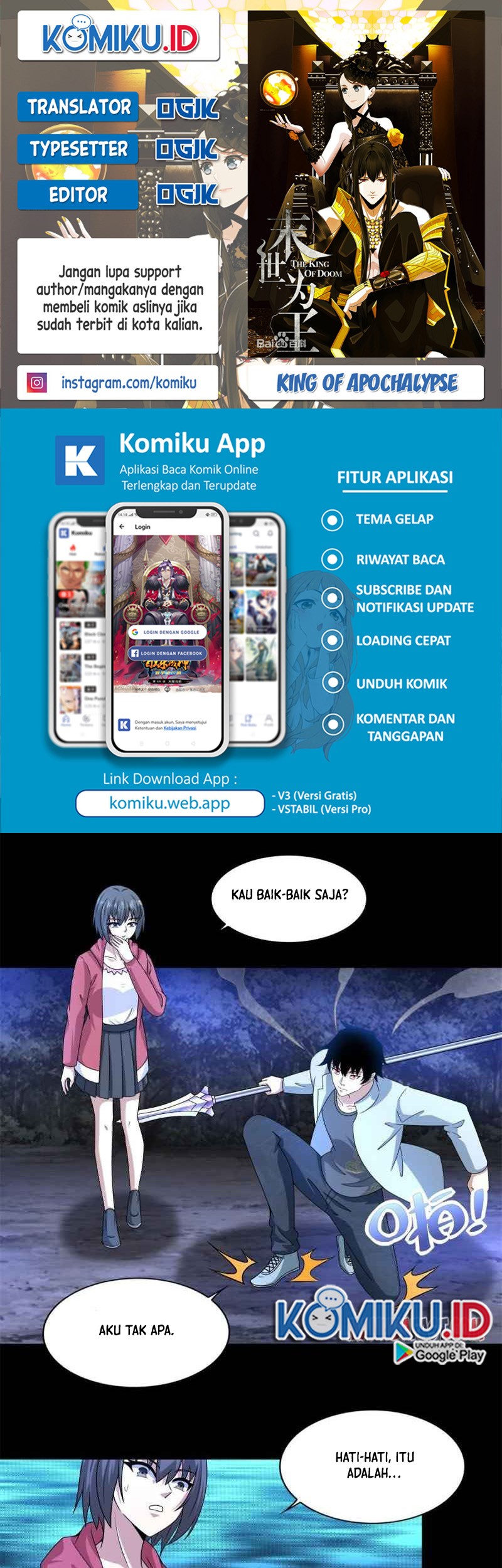 Komik King of Apocalypse Chapter 433 gambar nomor 1