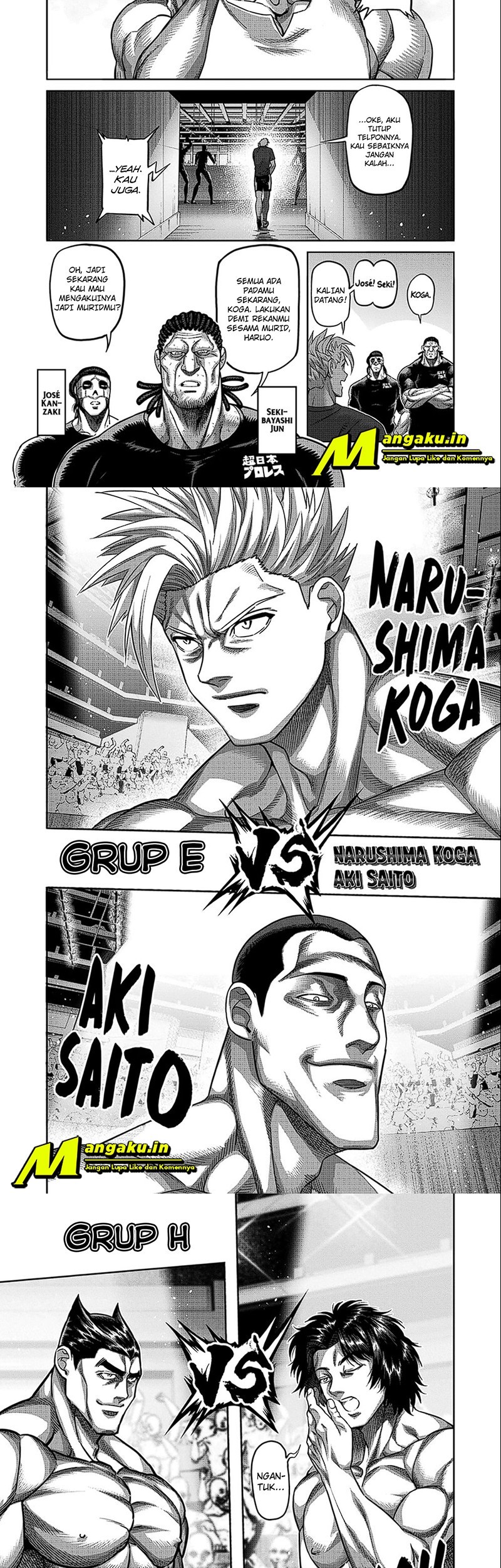 Kengan Omega Chapter 165 Gambar 7