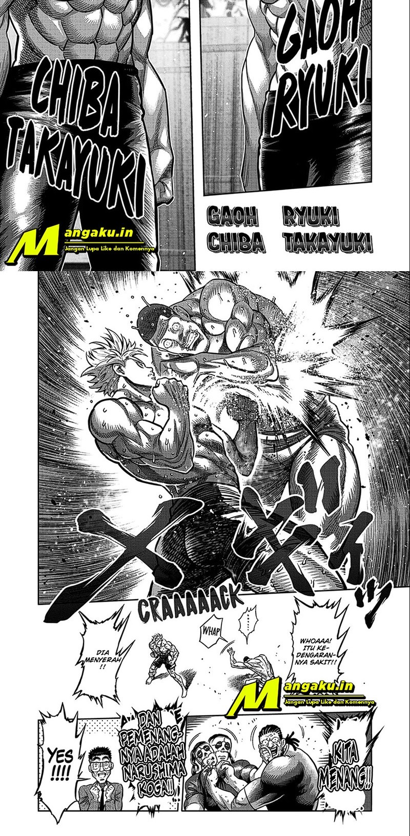 Kengan Omega Chapter 165 Gambar 8