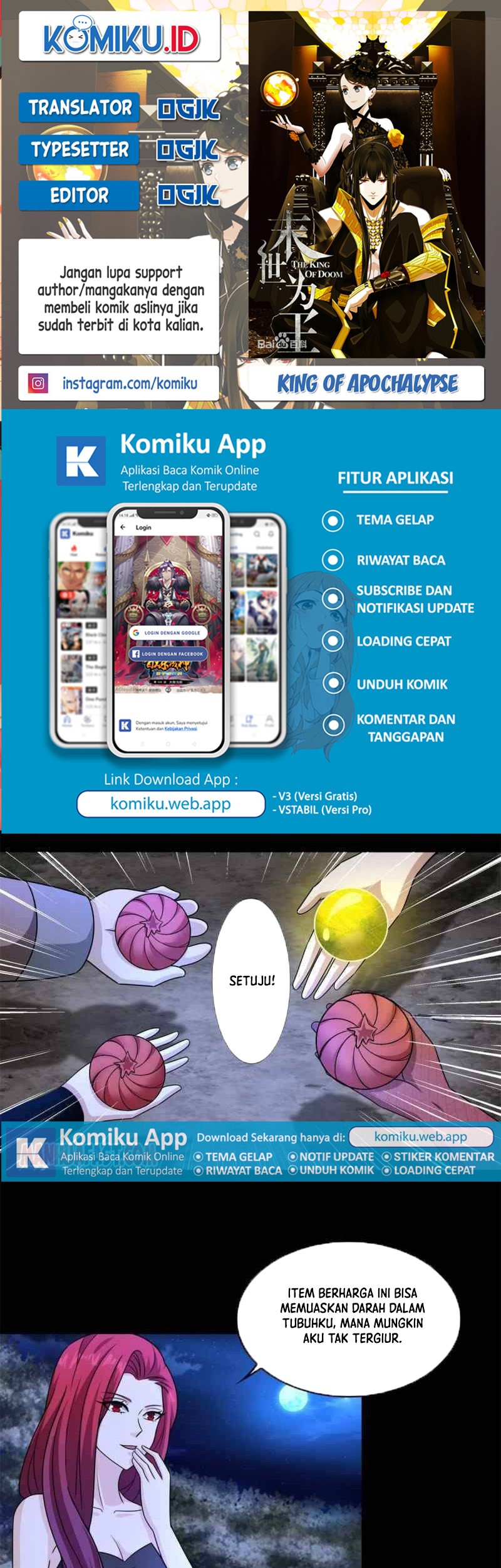 Komik King of Apocalypse Chapter 436 gambar nomor 1