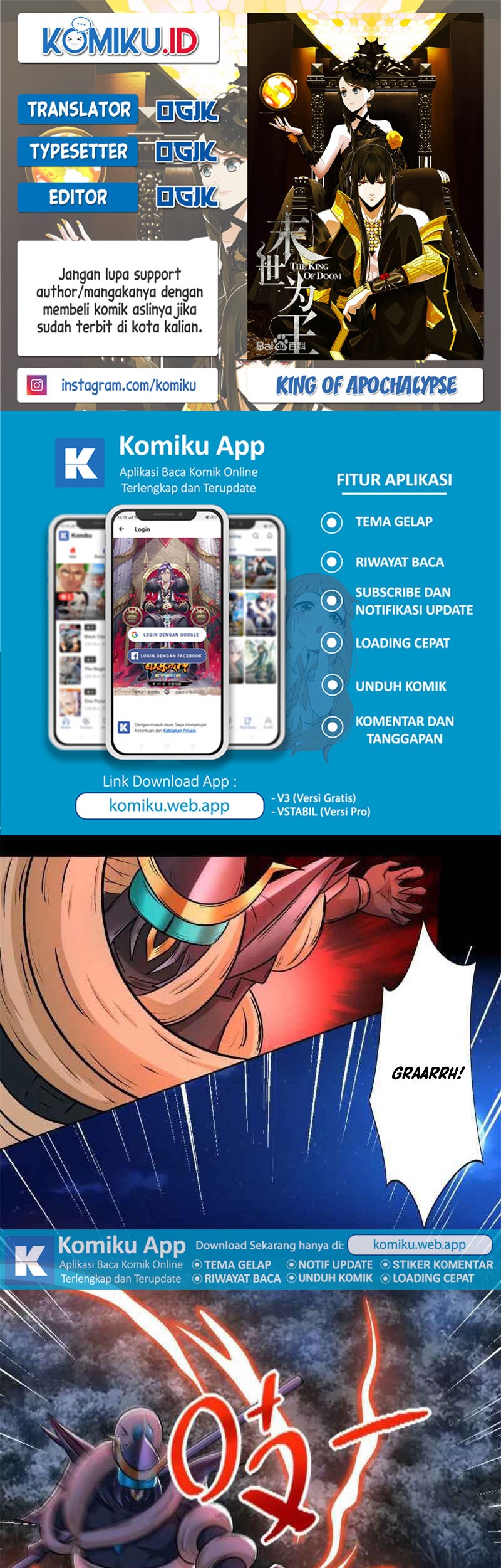 Komik King of Apocalypse Chapter 435 gambar nomor 1