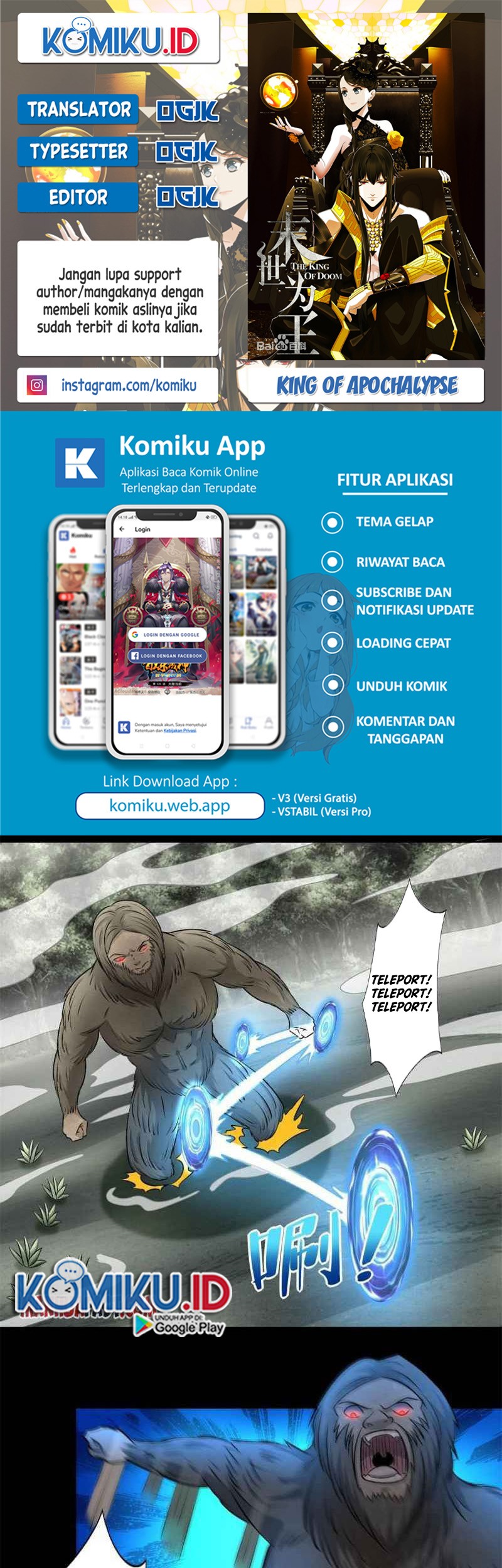 Komik King of Apocalypse Chapter 439 gambar nomor 1