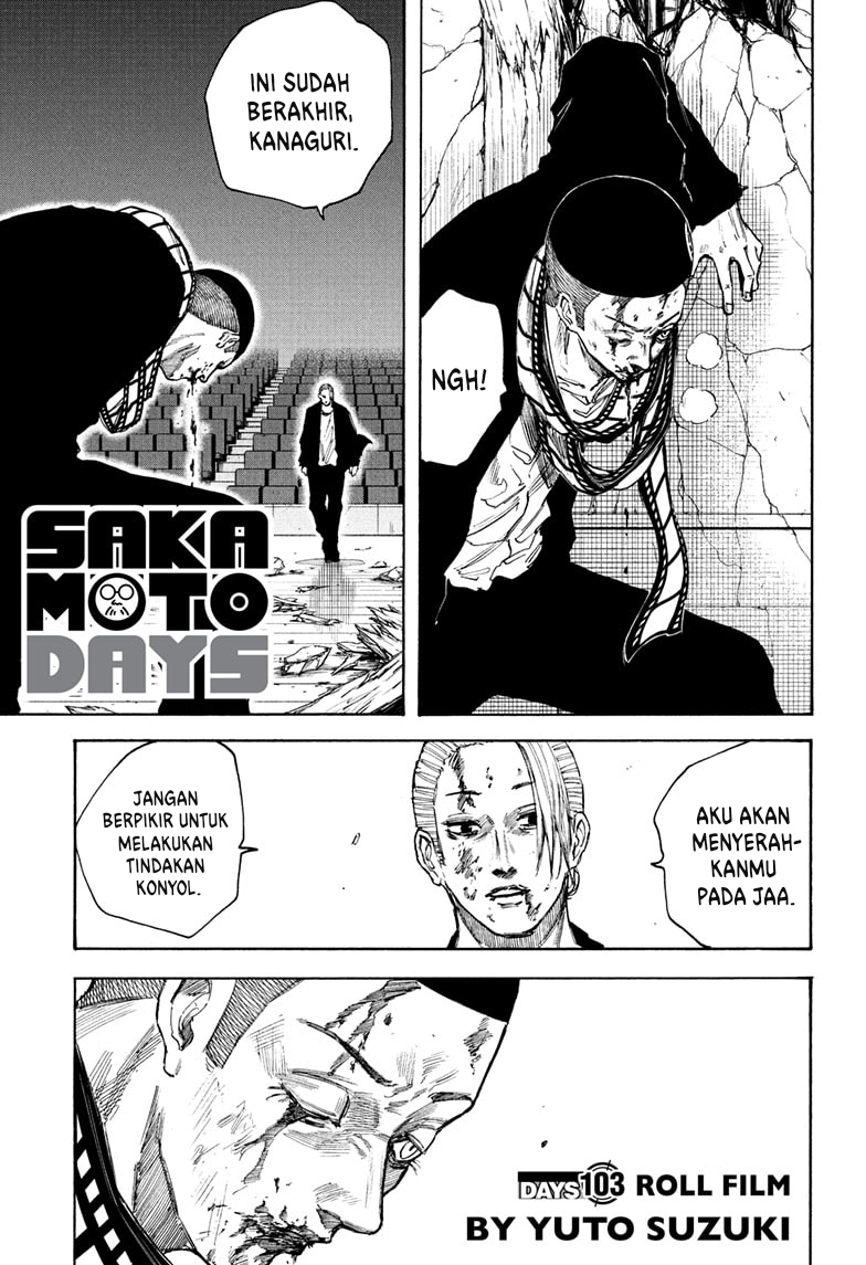 Manga Sakamoto Days Chapter 103 gambar nomor 2