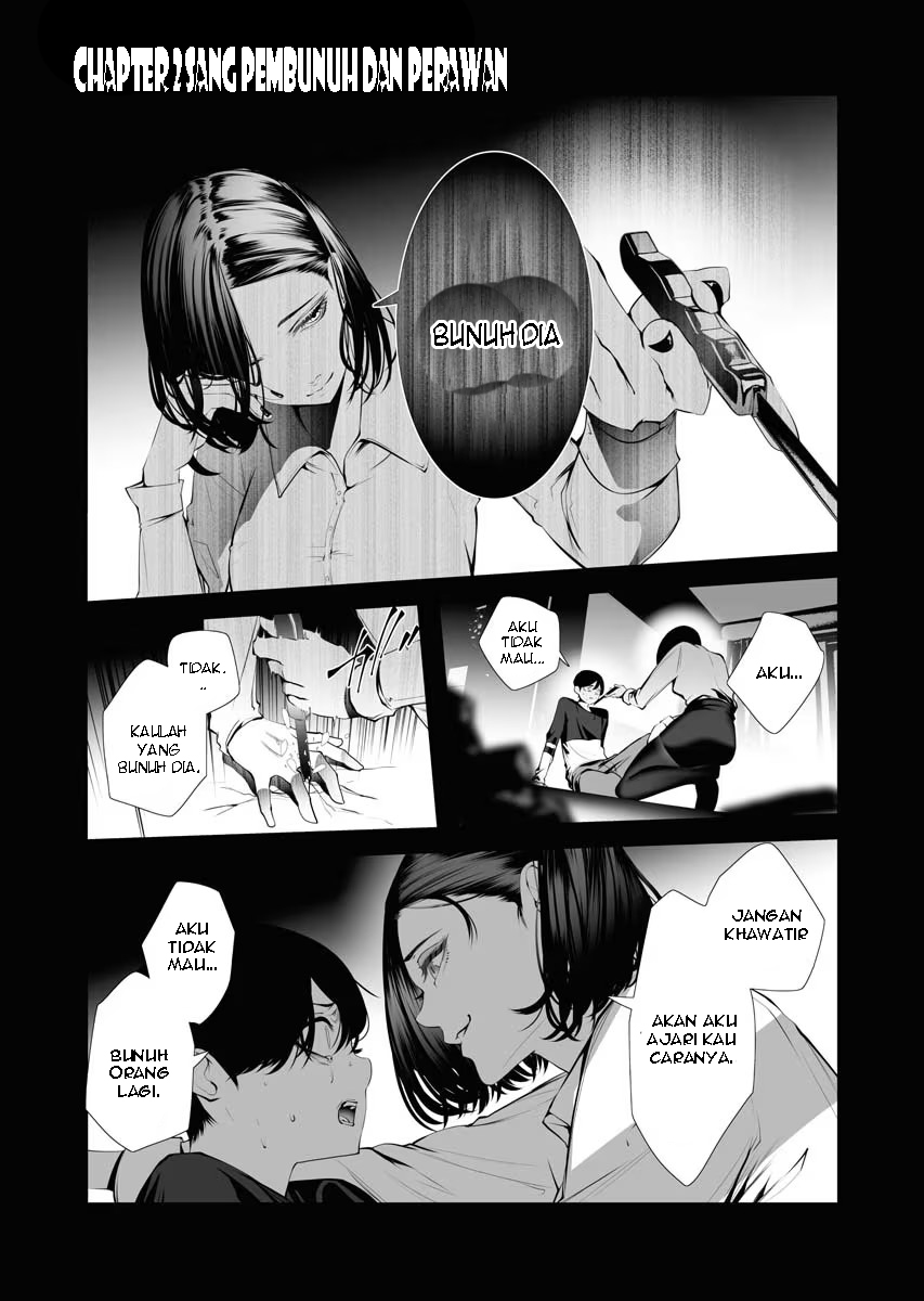 Manga Serial Killer Isekai ni Oritatsu Chapter 02.1 gambar nomor 2