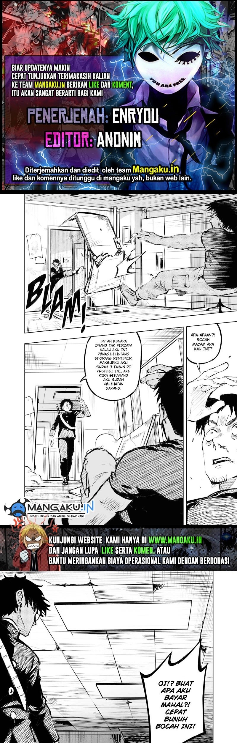 Komik Ruthless Render Chapter 01.2 gambar nomor 1