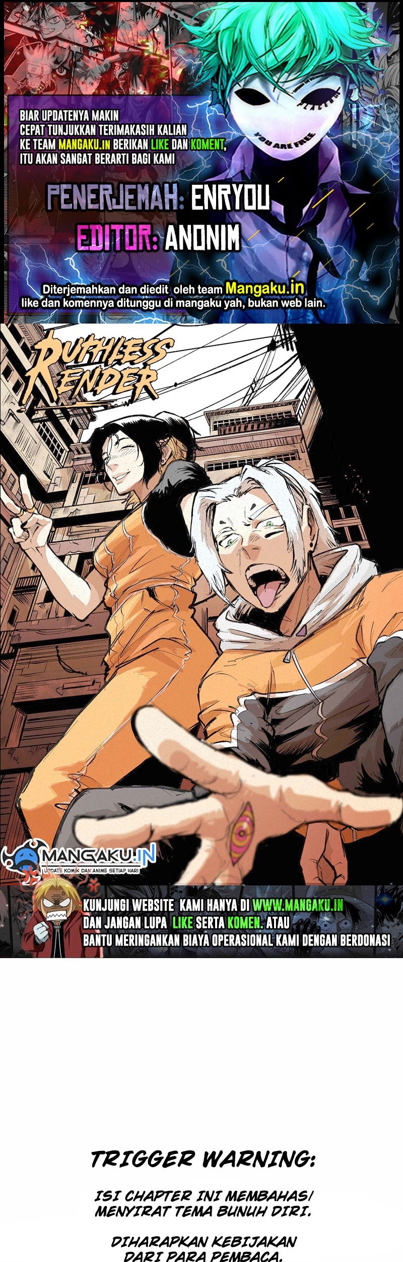 Komik Ruthless Render Chapter 02.1 gambar nomor 1